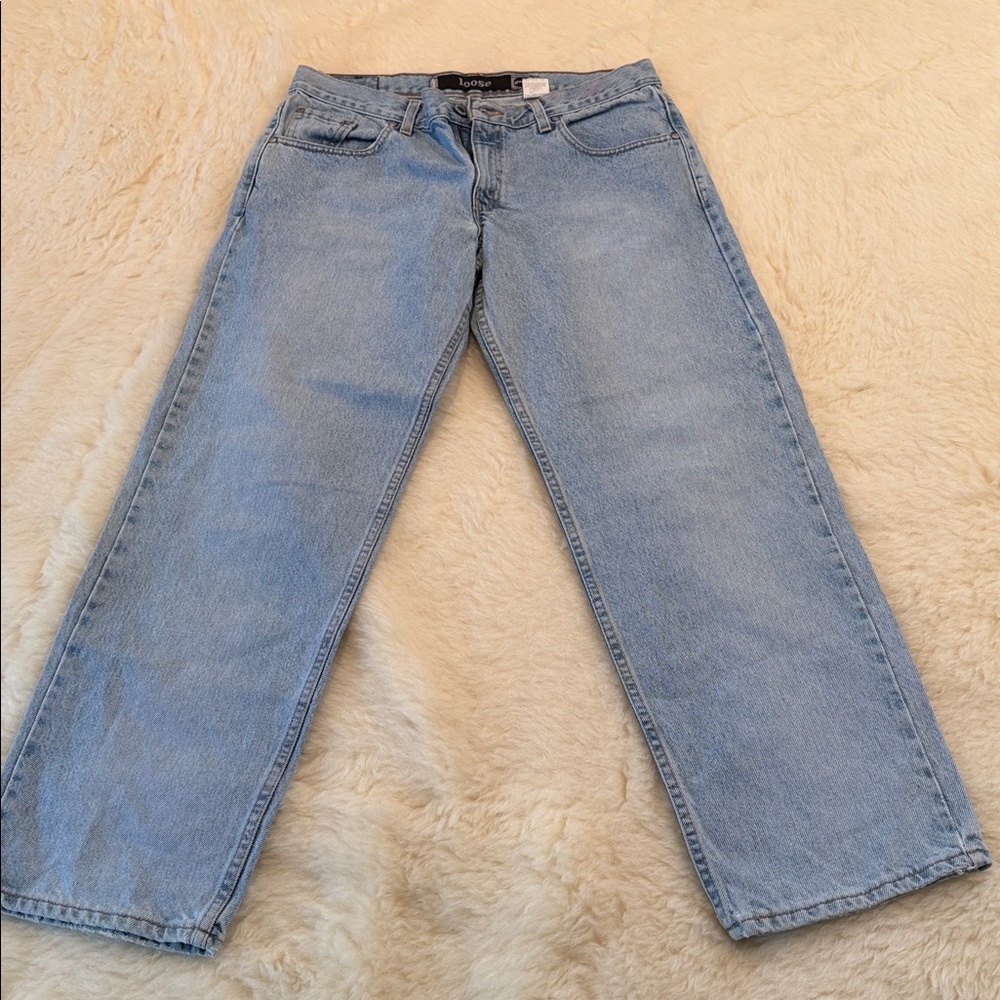 Levi's Light Blue Straight-Leg Jeans